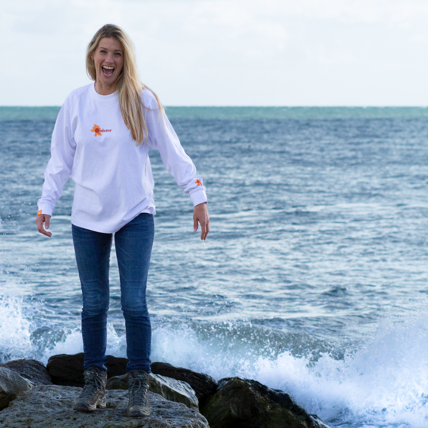 Peace and Flowers Long Sleeve