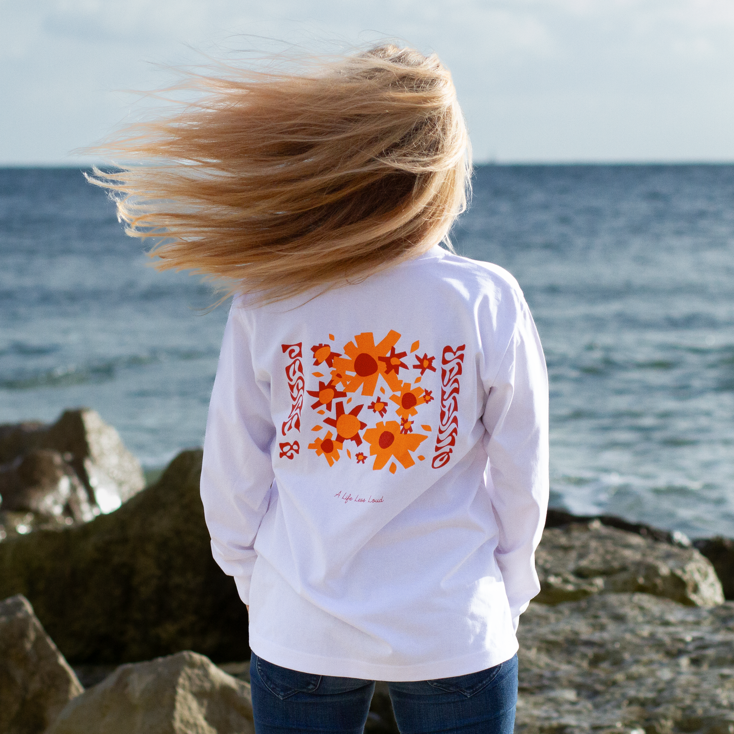 Peace and Flowers Long Sleeve