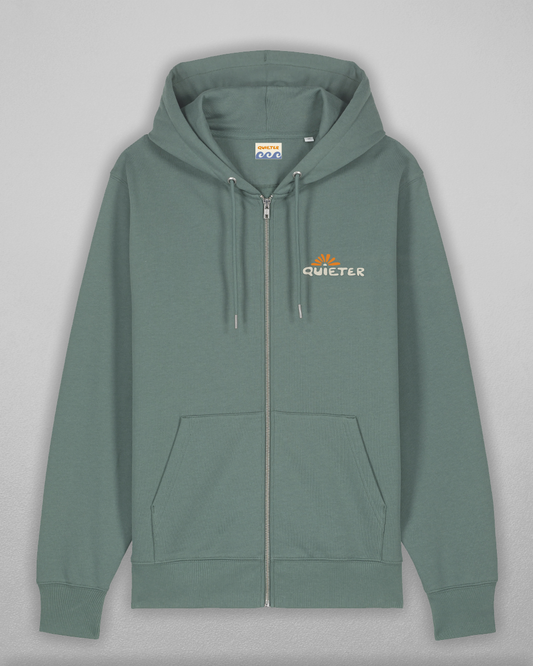 Early Doors Zip Hoodie (Mint Cake)